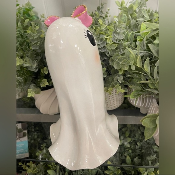 lol Pink Bow Halloween Ghost Girl Summerween Resin Figure NWT Coquette NWT - Picture 10 of 12